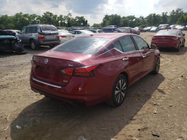 1N4BL4DWXMN300097 - 2021 NISSAN ALTIMA SV RED photo 4