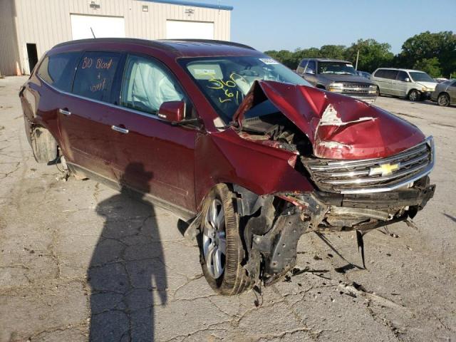 1GNKRGKD3HJ328677 - 2017 CHEVROLET TRAVERSE BURGUNDY photo 1