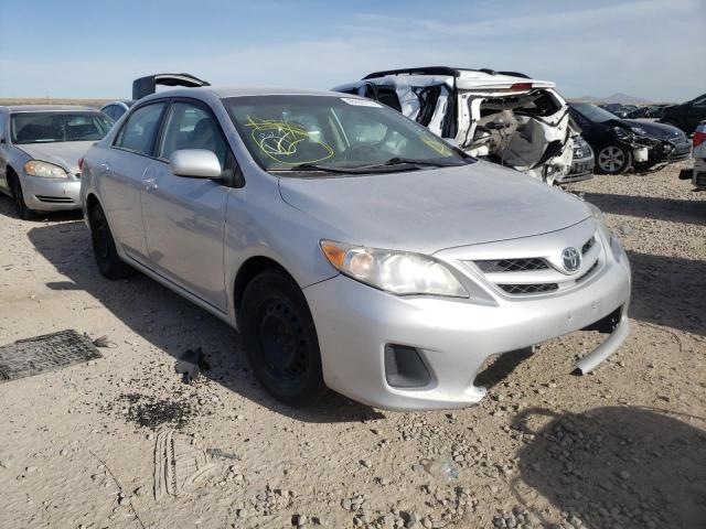 2T1BU4EE2BC562211 - 2011 TOYOTA COROLLA BA SILVER photo 1