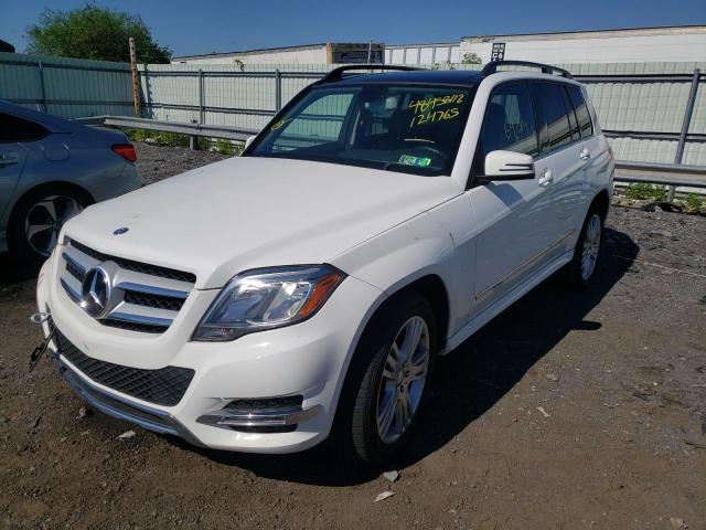 WDCGG8JB5DG124765 - 2013 MERCEDES-BENZ GLK 350 4M WHITE photo 2