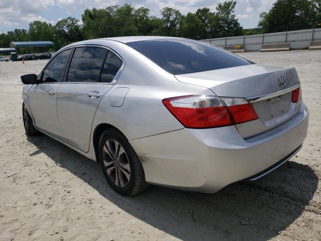 1HGCR2F39FA128533 - 2015 HONDA ACCORD LX SILVER photo 3