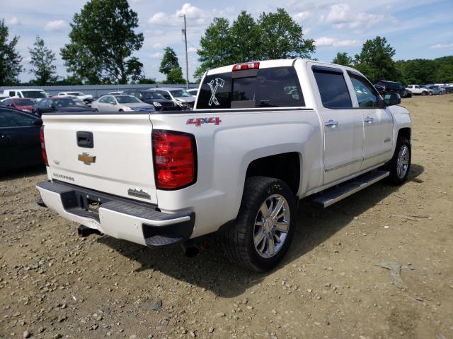 3GCUKTEC1EG275766 - 2014 CHEVROLET SILVERADO WHITE photo 4