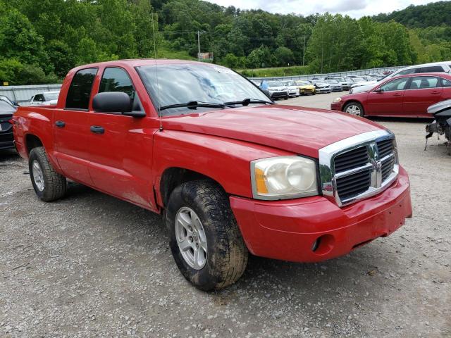 1D7HW48K26S535879 - 2006 DODGE DAKOTA QUA RED photo 1