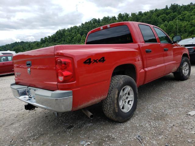 1D7HW48K26S535879 - 2006 DODGE DAKOTA QUA RED photo 4