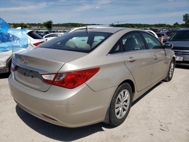 5NPEB4AC6BH247383 - 2011 HYUNDAI SONATA GLS TAN photo 4