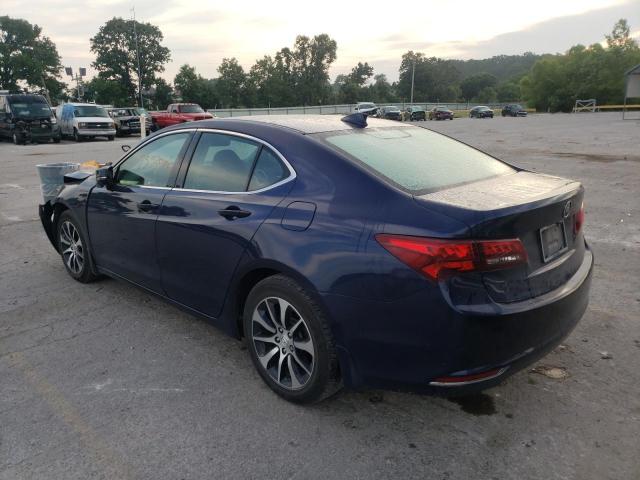 19UUB1F53HA006791 - 2017 ACURA TLX TECH BLUE photo 3