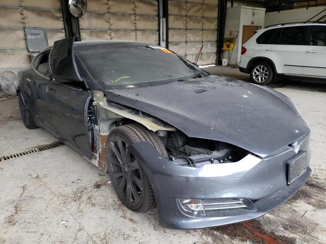 5YJSA1E23KF300786 - 2019 TESLA MODEL S Boz foto 1