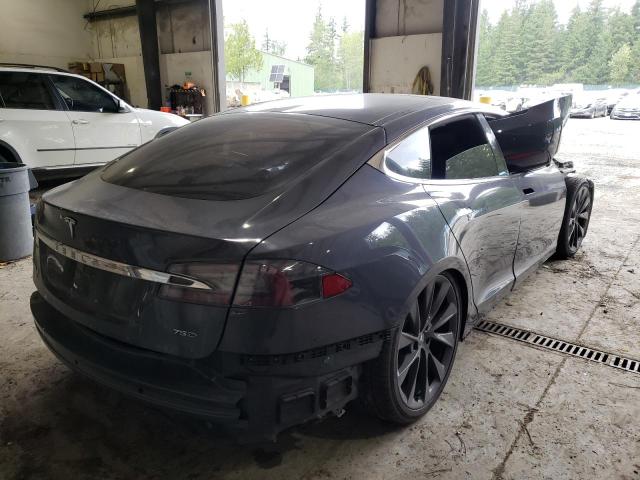 5YJSA1E23KF300786 - 2019 TESLA MODEL S Boz foto 4