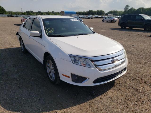 3FAHP0JG9CR319093 - 2012 FORD FUSION SEL WHITE photo 1