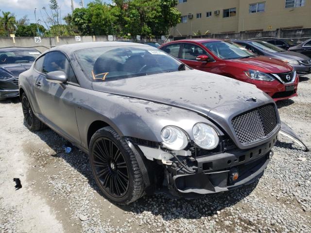 SCBCP73W09C060358 - 2009 BENTLEY CONTINENTA GRAY photo 1