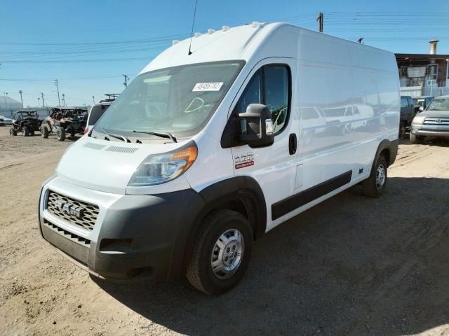 3C6TRVDG7KE505056 - 2019 RAM PROMASTER WHITE photo 2