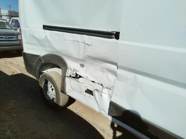 3C6TRVDG7KE505056 - 2019 RAM PROMASTER WHITE photo 9