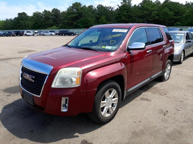 2CTALMEC6B6246894 - 2011 GMC TERRAIN RED photo 2