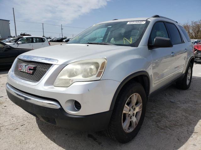 1GKLVKED0AJ260016 - 2010 GMC ACADIA SL SILVER photo 2