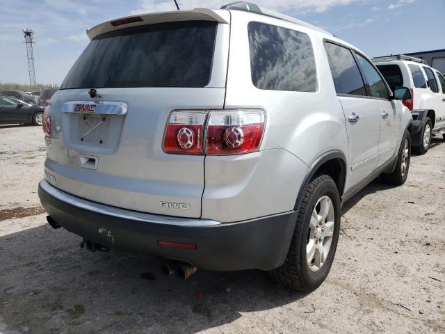 1GKLVKED0AJ260016 - 2010 GMC ACADIA SL SILVER photo 4