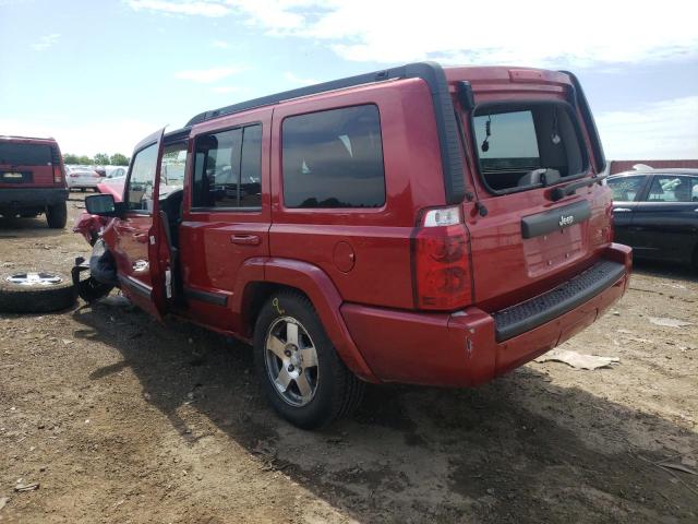 1J8HH48K89C550429 - 2009 JEEP COMMANDER წითელი ფოტო 3