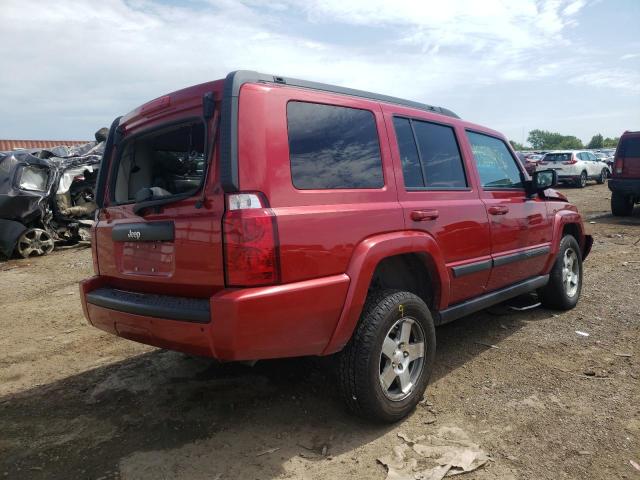 1J8HH48K89C550429 - 2009 JEEP COMMANDER წითელი ფოტო 4