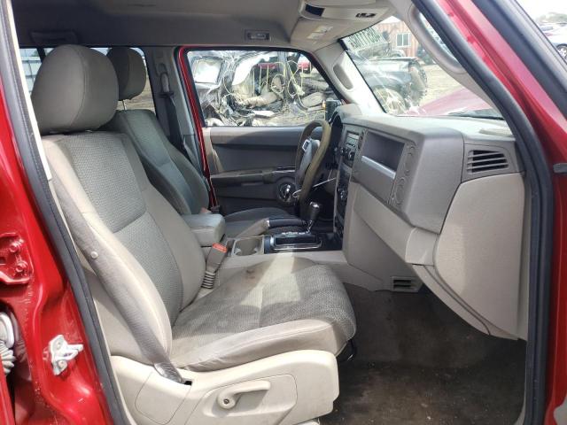 1J8HH48K89C550429 - 2009 JEEP COMMANDER წითელი ფოტო 5