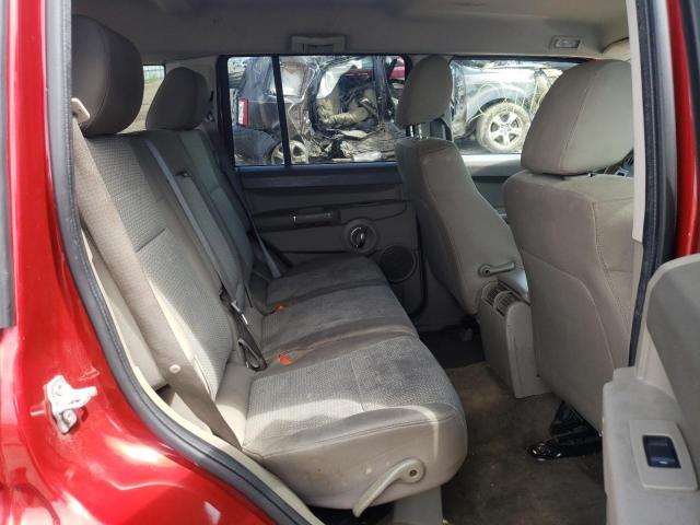 1J8HH48K89C550429 - 2009 JEEP COMMANDER წითელი ფოტო 6