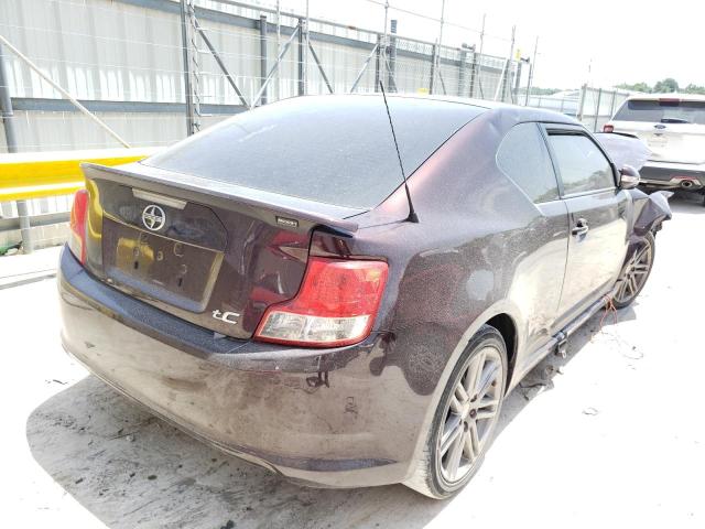 JTKJF5C73D3065026 - 2013 TOYOTA SCION TC იასამნისფერი ფოტო 4