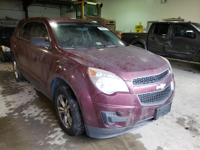 2CNALBEWXA6****** - 2010 CHEVROLET EQUINOX RED photo 1