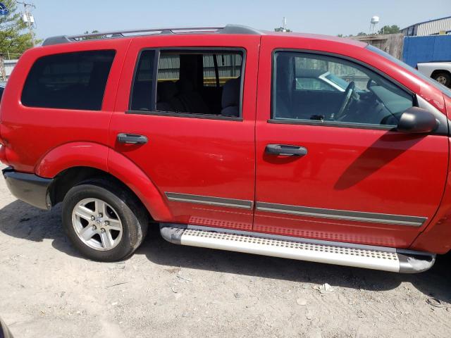 1D4HD48N96F147487 - 2006 DODGE DURANGO SL RED photo 9