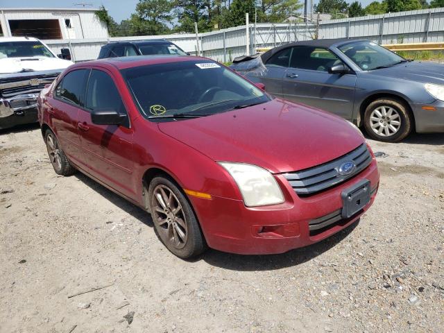 3FAHP07Z58R109607 - 2008 FORD FUSION SE RED photo 1