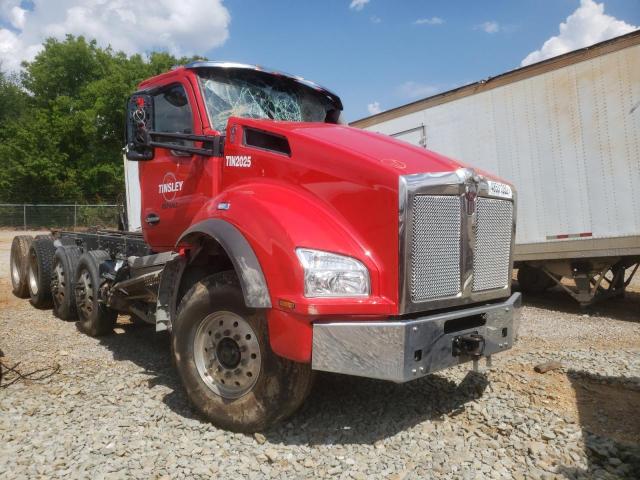 1NKZL40XXLJ392162 - 2020 KENWORTH CONSTRUCTI RED photo 1