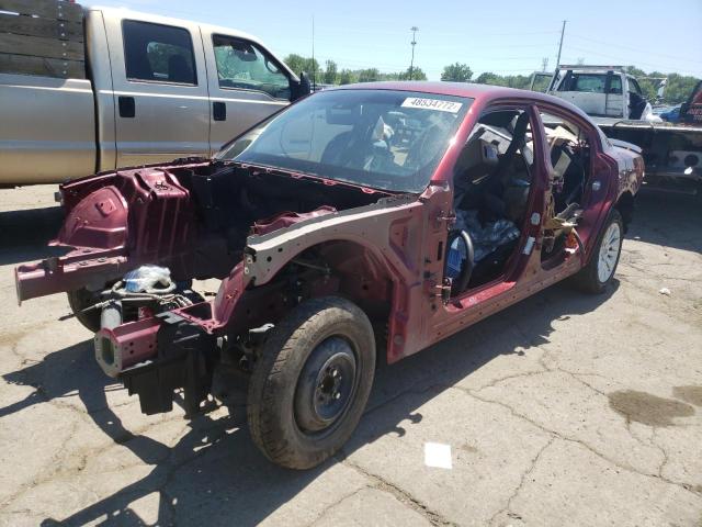 2C3CDXGJ8LH199294 - 2020 DODGE CHARGER SC MAROON photo 2