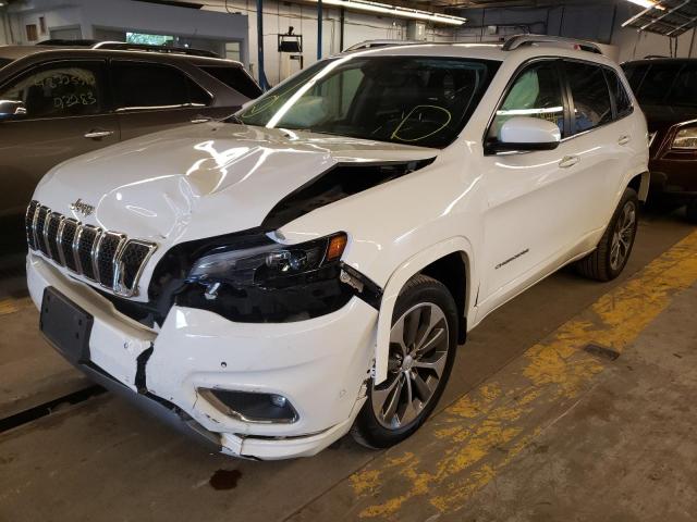 1C4PJMJN2KD223536 - 2019 JEEP CHEROKEE O WHITE photo 2