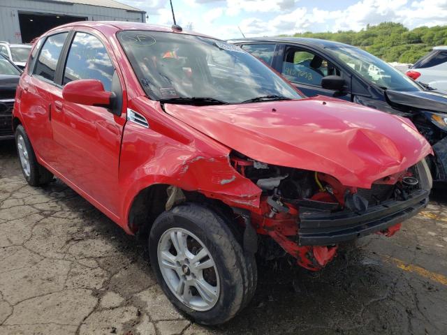 KL1TD6DE7AB050305 - 2010 CHEVROLET AVEO LS 红色 照片 1