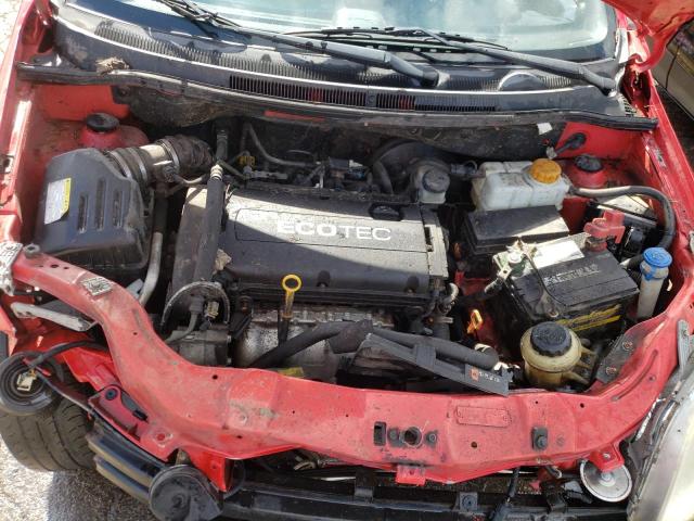 KL1TD6DE7AB050305 - 2010 CHEVROLET AVEO LS 红色 照片 7