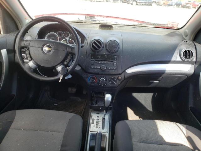 KL1TD6DE7AB050305 - 2010 CHEVROLET AVEO LS 红色 照片 9