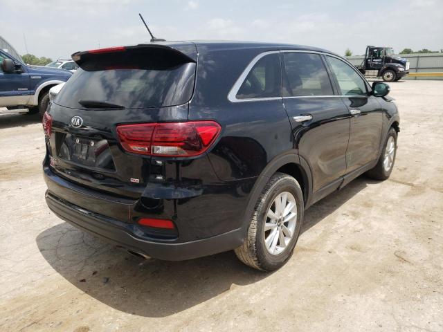 5XYPG4A30LG632117 - 2020 KIA SORENTO L BLACK photo 4