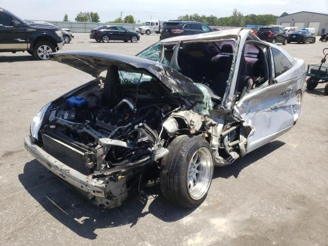 1HGEM22195L057896 - 2005 HONDA CIVIC DX V SILVER photo 2