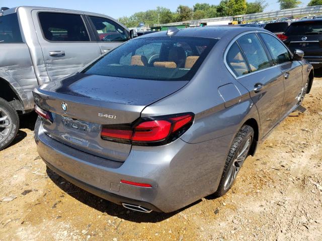 WBA73BJ05NWX57896 - 2022 BMW 540 XI GRAY photo 4