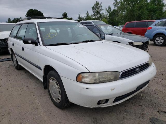 4S3BK4356V7318771 - 1997 SUBARU LEGACY L WHITE photo 1