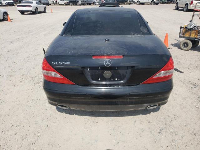 WDBSK71F67F128778 - 2007 MERCEDES-BENZ SL 550 BLACK photo 6