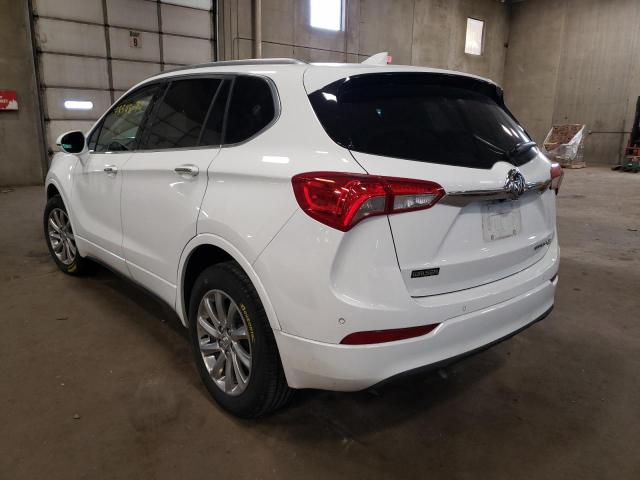 LRBFX2SA2KD068091 - 2019 BUICK ENVISION E WHITE photo 3