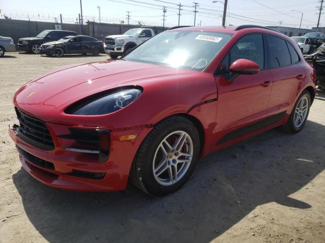 WP1AA2A56LLB00368 - 2020 PORSCHE MACAN RED photo 2