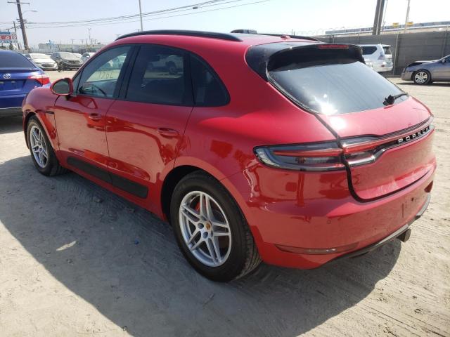 WP1AA2A56LLB00368 - 2020 PORSCHE MACAN RED photo 3