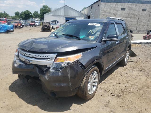 1FM5K8D86FGB93846 - 2015 FORD EXPLORER X BLACK photo 2