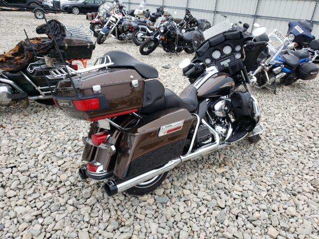 1HD1KEM27DB669575 - 2013 HARLEY-DAVIDSON FLHTK ELEC 棕色 照片 4