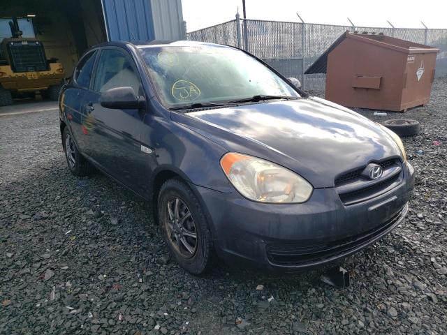 KMHCN35C17U017634 - 2007 HYUNDAI ACCENT BAS BLUE photo 1