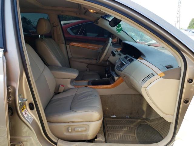 4T1BK36B75U038463 - 2005 TOYOTA AVALON XL GOLD photo 5