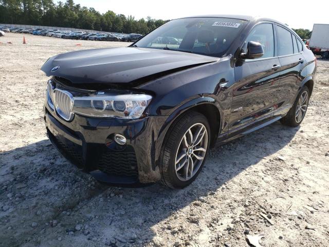 5UXXW5C54G0N92805 - 2016 BMW X4 XDRIVE3 BLACK photo 2