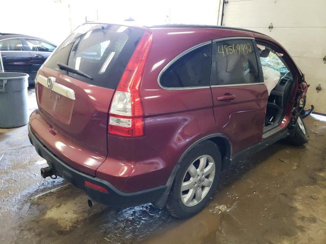 5J6RE48759L013768 - 2009 HONDA CR-V EXL MAROON photo 4