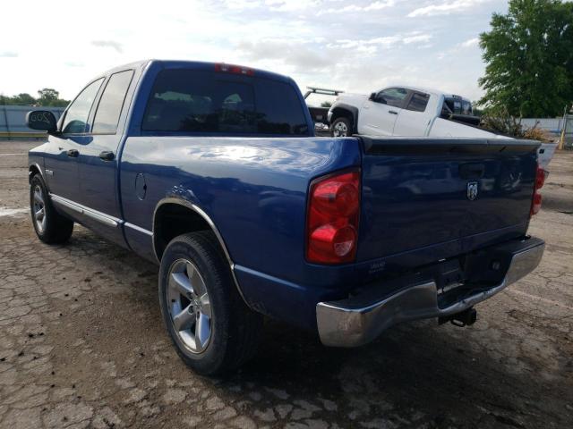 1D7HA18298S627247 - 2008 DODGE RAM 1500 S BLUE photo 3