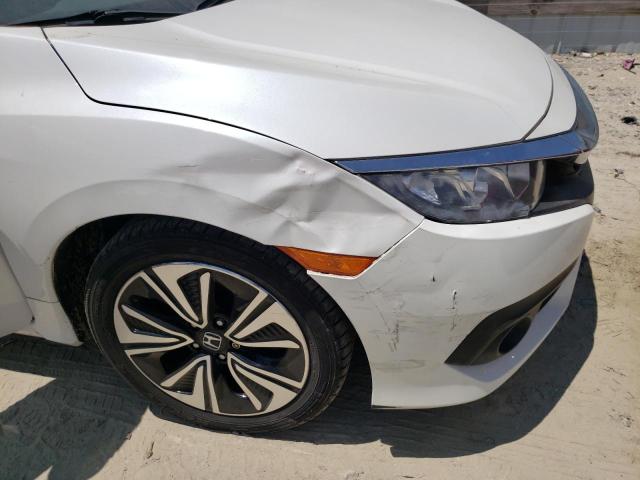 2HGFC1F76HH655008 - 2017 HONDA CIVIC EXL Biały zdjęcie 9