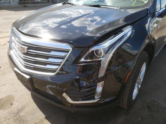 1GYKNBRS0JZ244202 - 2018 CADILLAC XT5 BLACK photo 9